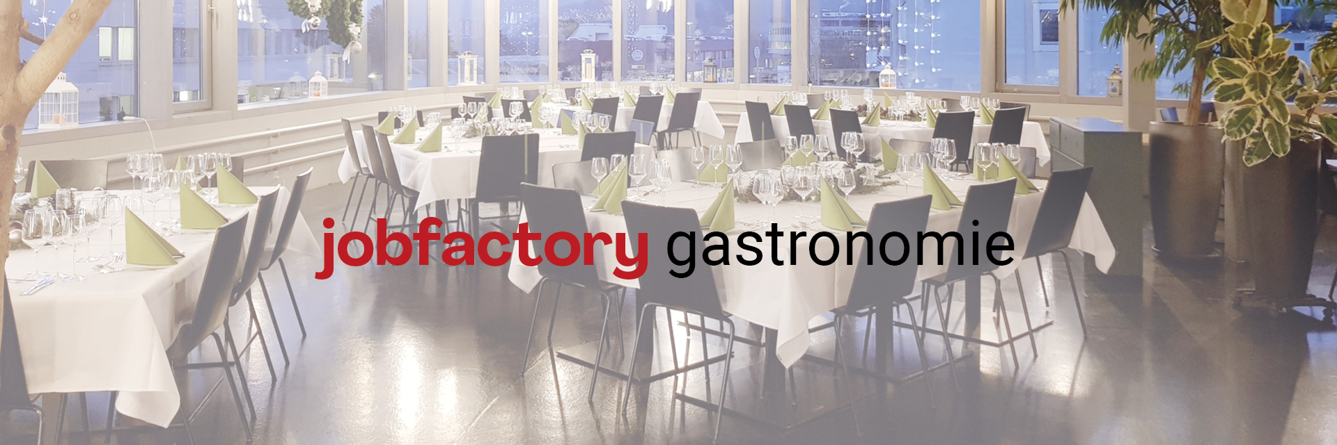 Jobfactory Geschäftsfeld Gastronomie